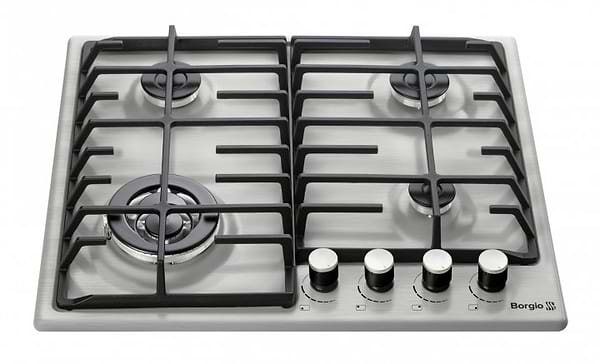 Фото - Варильна поверхня газова Borgio 6942-17 FFD Inox