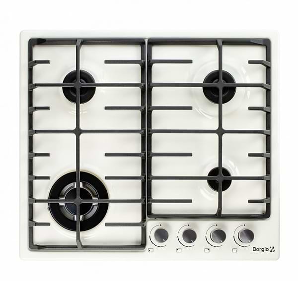 Фото - Варочная панель газовая Borgio 6942-17 FFD Ivory Enamelled