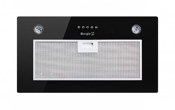 Фото - Витяжка вбудована Borgio BBI (TR) 5840 Black Glass MU 850