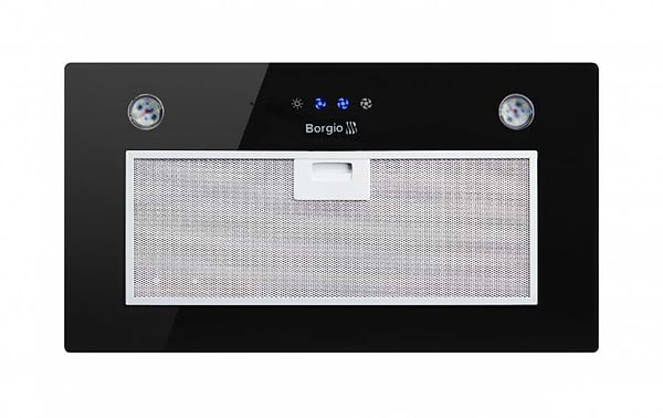 Фото - Витяжка вбудована Borgio BBI (TR) 5840 black glass SU 850