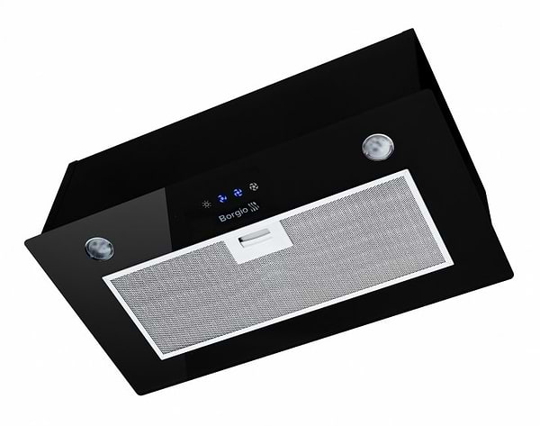 Фото - Витяжка вбудована Borgio BBI (TR) 5840 black glass SU 850