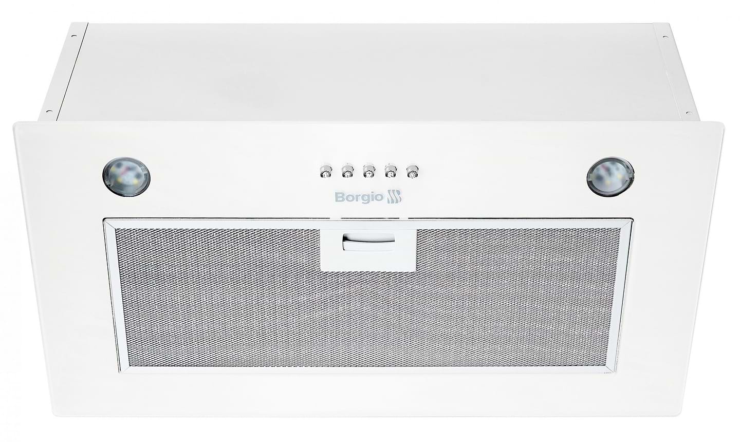 Вытяжка встраиваемая Borgio BBI (TR) 5840 White Glass MU 850 - Фото 1