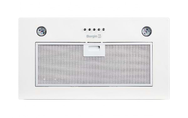 Фото - Витяжка вбудована Borgio BBI (TR) 5840 White Glass MU 850
