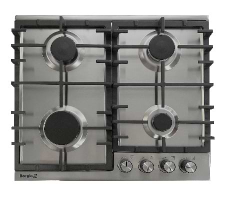 Фото - Варильна поверхня газова Borgio DR 6342-15 INOX FFD