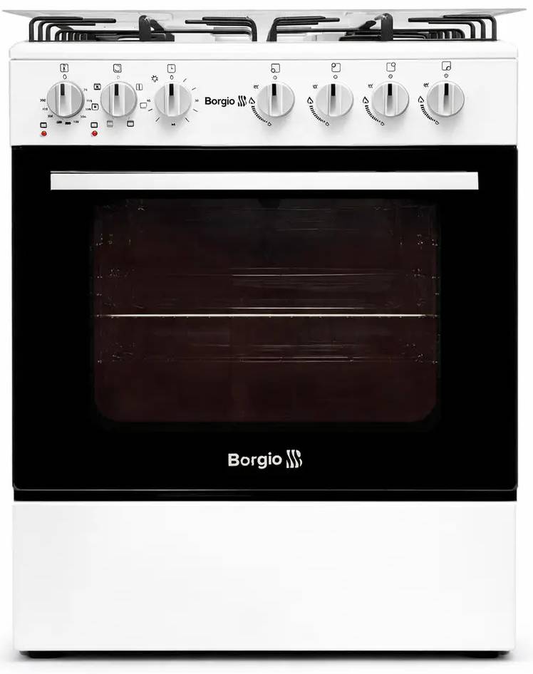 Фото - Плита газова Borgio GET 640 W GBBLTF