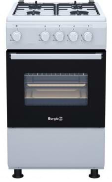 Плита газовая Borgio GG 540W MCBL cast iron - Фото 1
