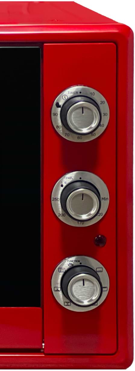 Фото - Печь электрическая Borgio MO 2024 Red (60 L)