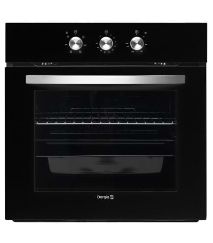 Духовой шкаф электрический Borgio OFA 106.02 V Black Glass - Фото 1