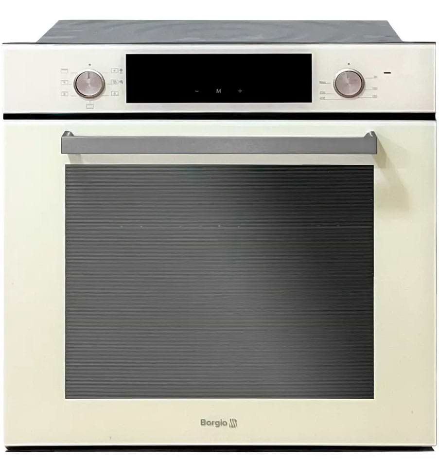 Духовой шкаф электрический Borgio OME 307.02 B Ivory Glass - Фото 1