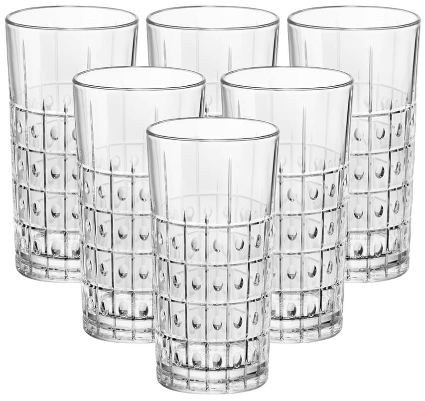 Набір склянок Bormioli Rocco Bartender Este Cooler 6x490 мл (666228BB9121990) - Фото 1