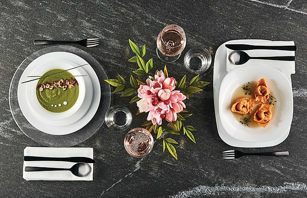 Фото - Тарелка обеденная Bormioli Rocco Тoledo 25 см (400810FN9321990)