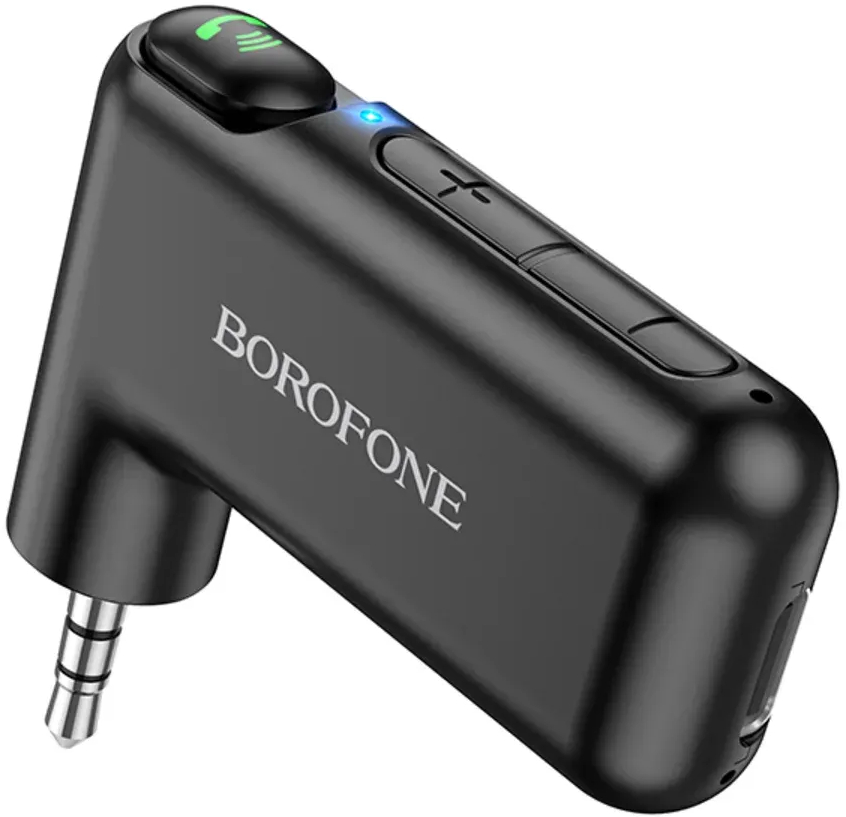Беспроводной адаптер автомобильный BOROFONE BC35 Black (6974443381450)