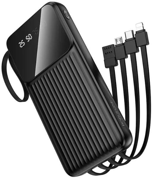 Батарея мобильная BOROFONE BJ76 10000mAh Black (6941991120046)