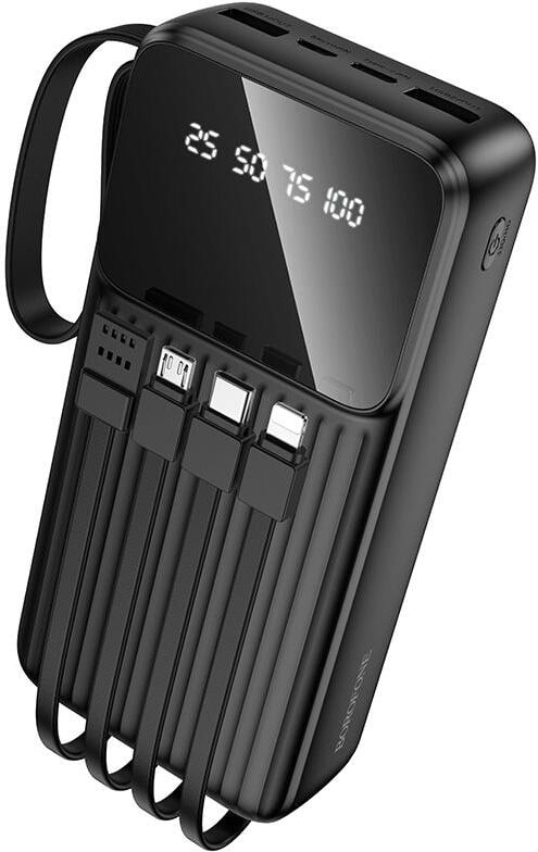 Батарея мобильная BOROFONE BJ76A 20000mAh Black (6941991120053)