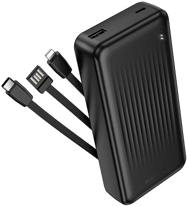 Батарея мобильная BOROFONE BJ79A 20000mAh Black (6941991121555)