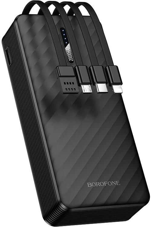 Батарея мобильная BOROFONE BJ84A 20000mAh Black (6941991126178)
