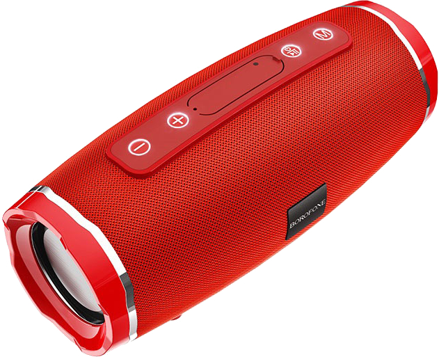 Портативна акустика BOROFONE BR3 Rich sound sports wireless speaker Red (6931474715586)