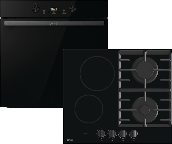 Фото - Комплект техники Gorenje Духовой шкаф + Варочная панель Gorenje BOS 6737 E20FBG + GCE 691 BSC