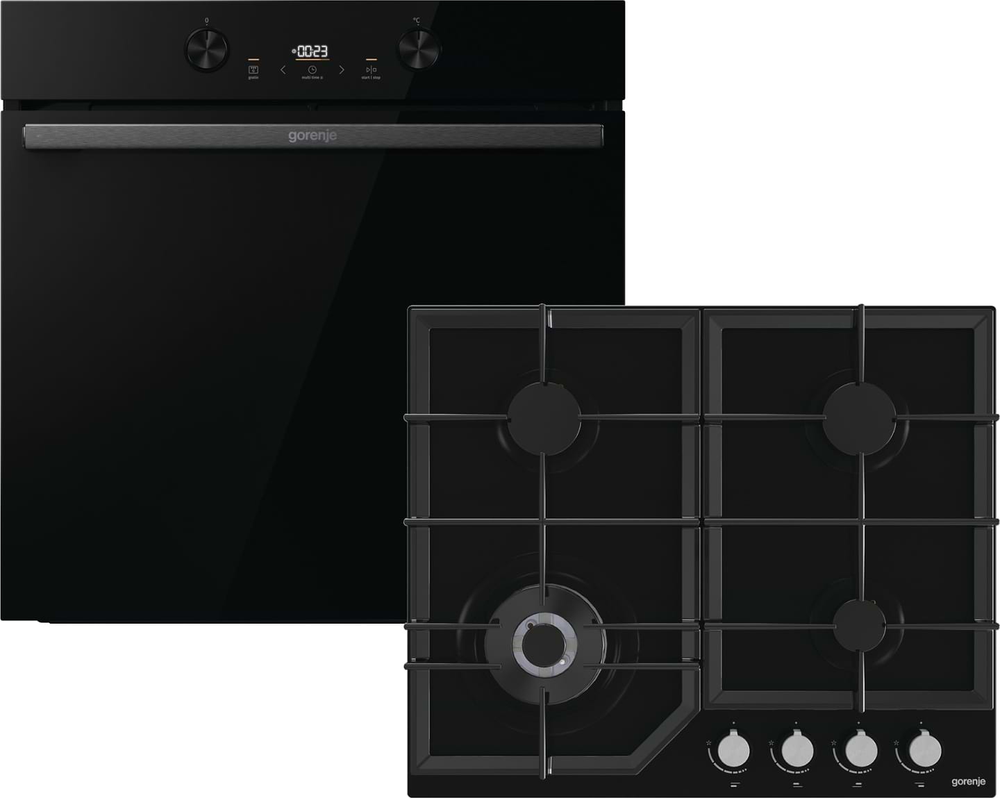Комплект техники Gorenje Духовой шкаф + Варочная панель Gorenje BOS 6737 E20FBG + GTW641KB