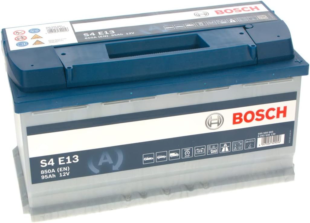 Автомобильный аккумулятор Bosch S4 12В 95Аг 850А R+ (0 092 S4E 130)