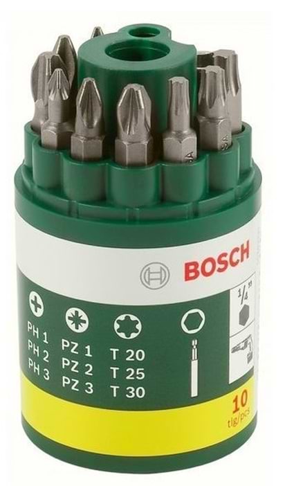 Біта для викрутки Bosch 2.607.019.452 9 шт. + Універсальний тримач
