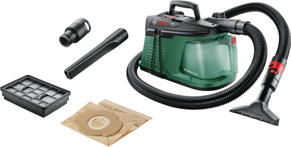 Пылесос для сухой уборки с мешком Bosch EasyVac 3 (0.603.3D1.000) - Фото 1
