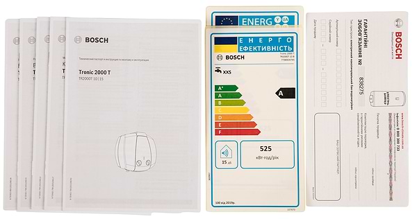 Фото - Водонагрівач Bosch ES 010 Tronic 2000 T Mini (7736504745)