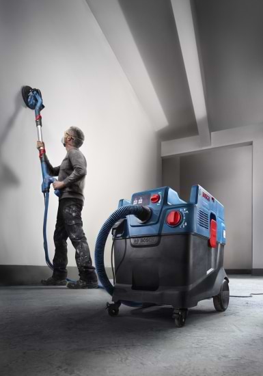 Фото - Пилосос для сухого прибирання з контейнером і мішком Bosch GAS 400 A (0.601.9M0.020)