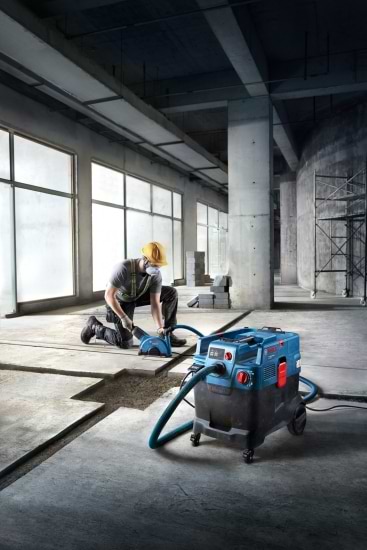 Фото - Пилосос для сухого прибирання з контейнером і мішком Bosch GAS 400 A (0.601.9M0.020)