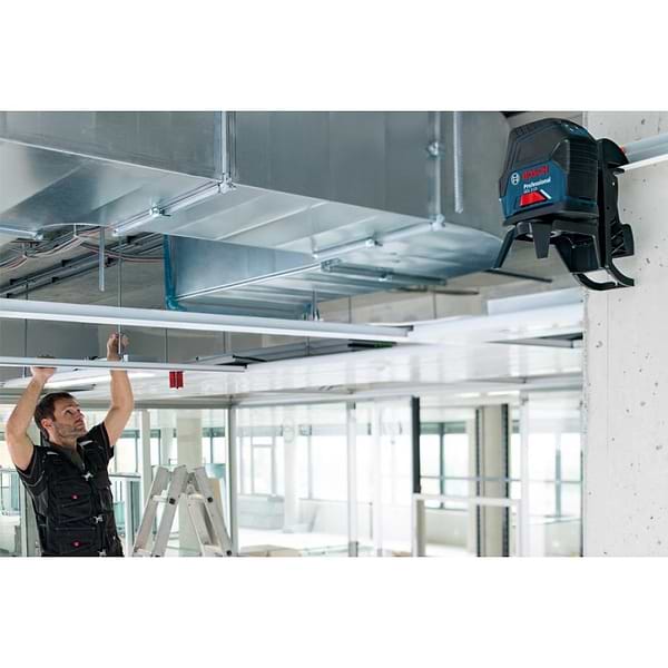 Фото - Вимірювальний пристрій Bosch GCL 2-15 + RM1 + BM3 clip + кейс (0.601.066.E02)