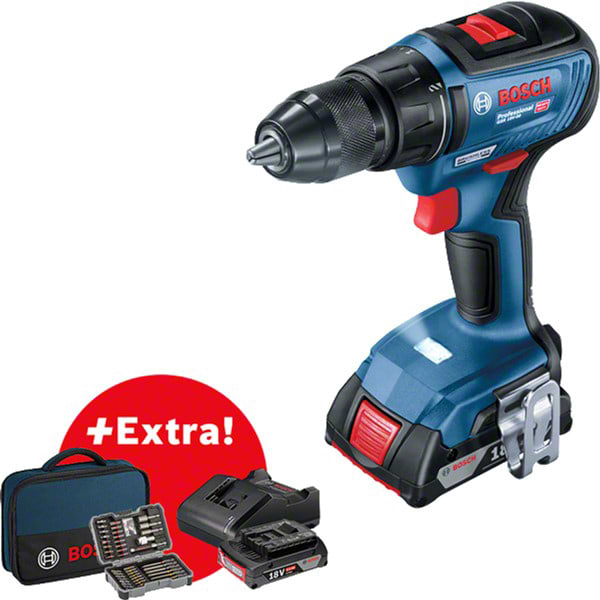 Дриль-шуруповерт Bosch GSR 18 V-50, 18V (0.601.9H5.004) - Фото 1