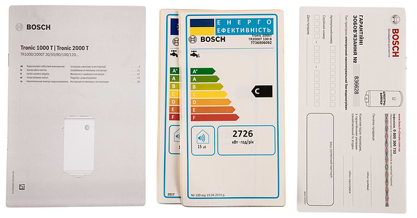Фото - Водонагреватель Bosch TR 2000T 100 B