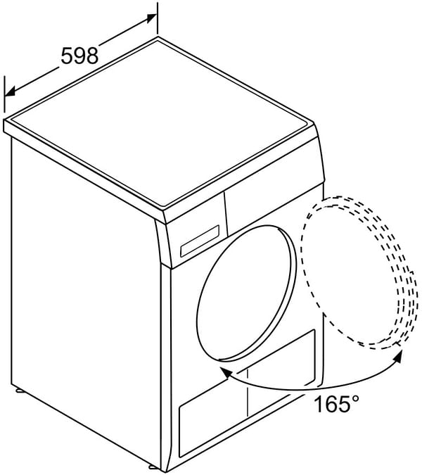 Фото - Сушильная машина Bosch WTE84102ME