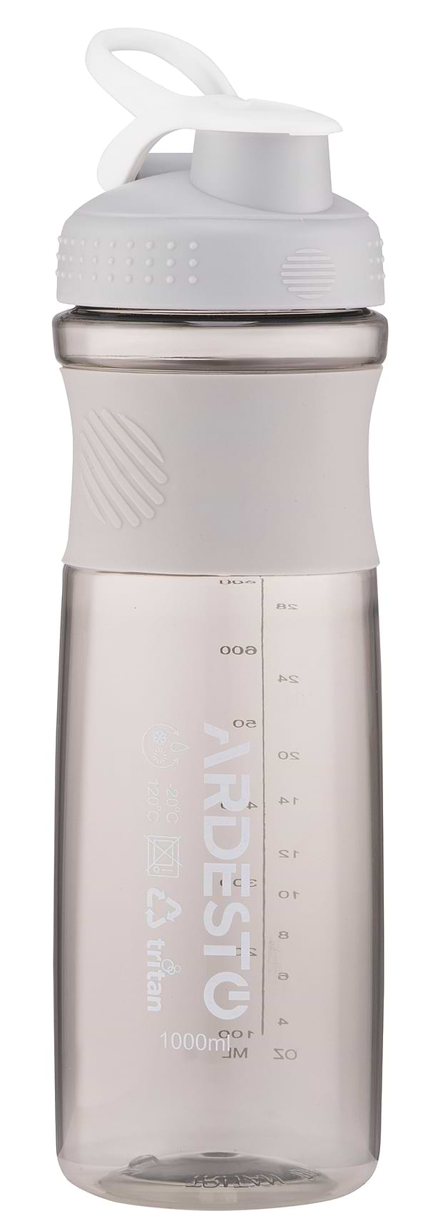 Фото - Пляшка для води Ardesto Smart Bottle 1000 мл Grey (AR2204TG)