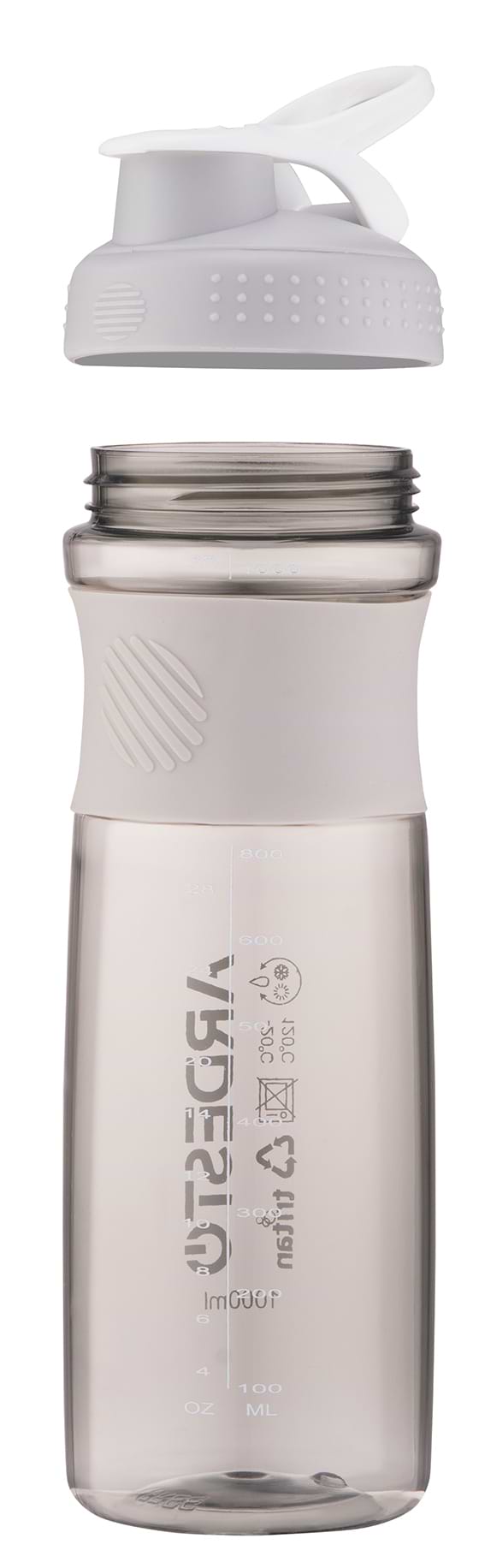 Фото - Пляшка для води Ardesto Smart Bottle 1000 мл Grey (AR2204TG)