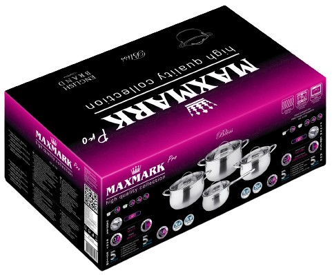 Фото - Набір посуду Maxmark MK-8108 8 пр