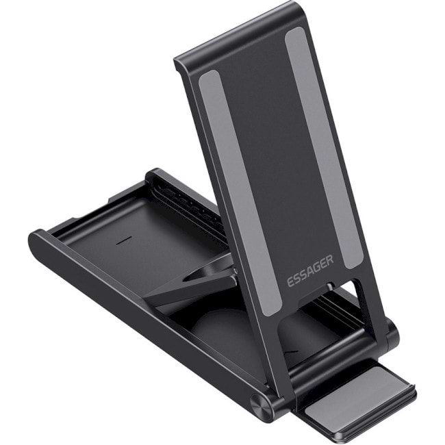Підставка для мобільного пристрою Essager Moonlight Box Desk Stand Black (EZJZM-YGBH01-Z) - Фото 1