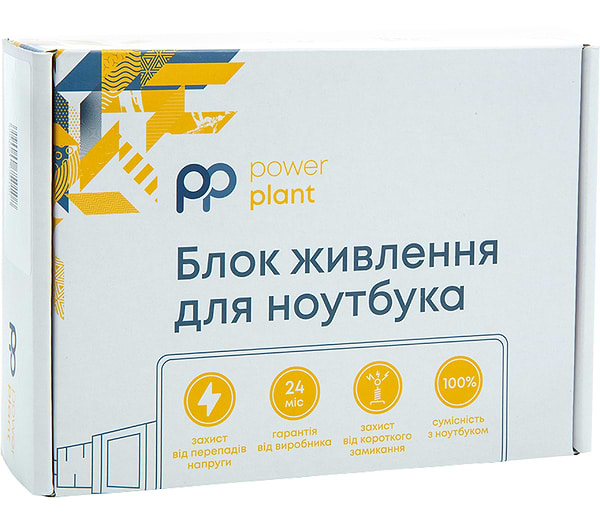 Фото - Зарядное устройство для ноутбука PowerPlant Acer 220V 19V 45W 2.37A (5.5*2.1) (AC45F5521)