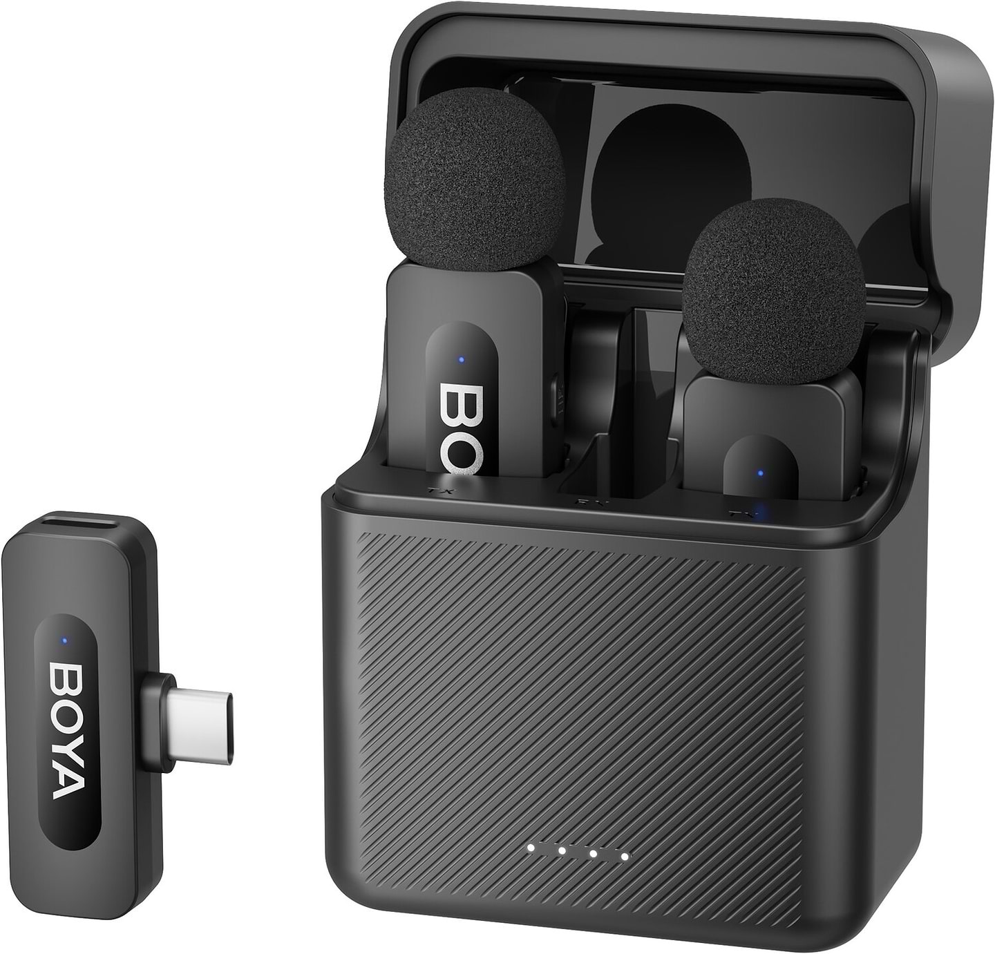Мікрофон для смартфона Boya BY-V30 Type-C Black