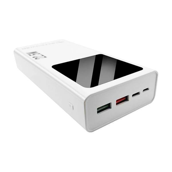 Фото - Батарея мобільна BeePower Power Bank BP-20PD 20000mAh 22.5W PD USB-C + 2xUSB 3.0 White (BP-20PD W)