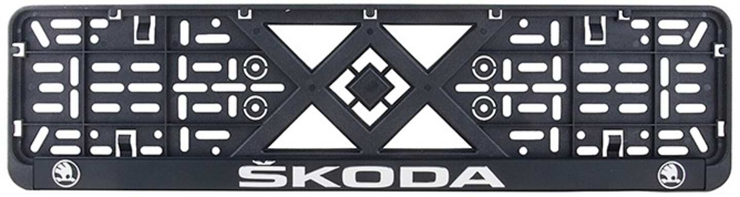 Рамка під номер Bi-Plast ŠKODA (BP-284)