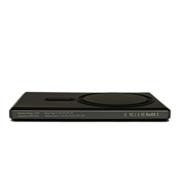 Фото - Батарея мобільна Be Phone K5 5000 mAh MagSafe Grey 15W (BP-K5-GR)