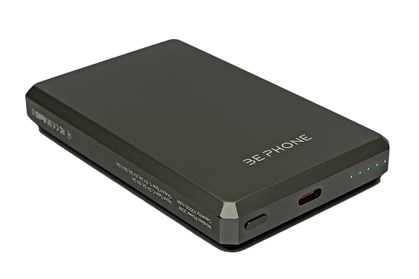 Фото - Батарея мобільна Be Phone K6 10000 mAh MagSafe Grey 15W (BP-K6-GR)
