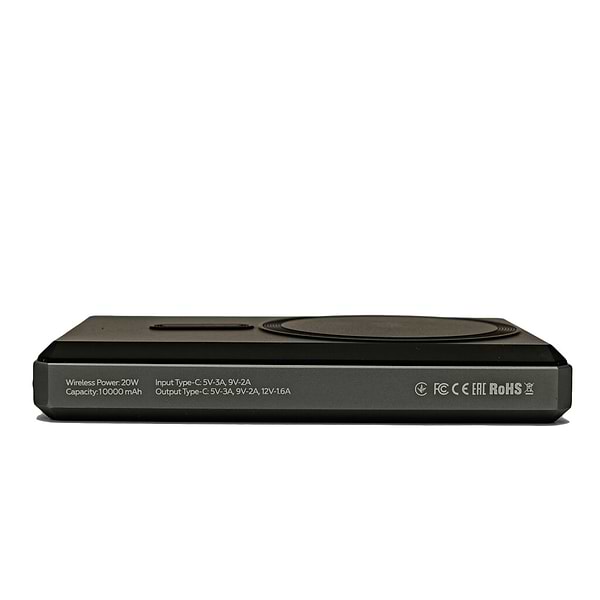 Фото - Батарея мобільна Be Phone K6 10000 mAh MagSafe Grey 15W (BP-K6-GR)