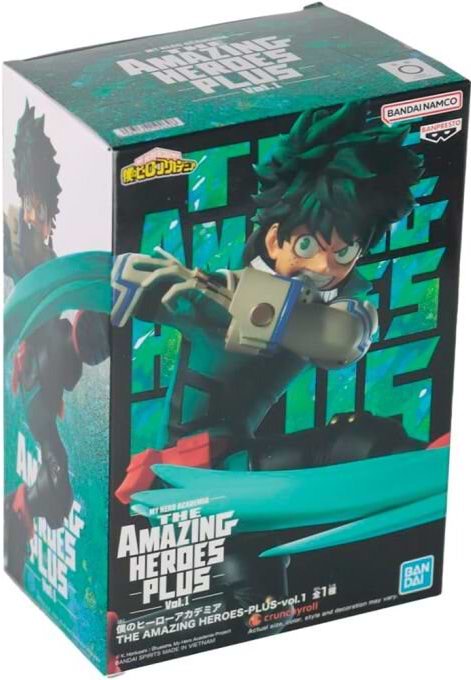 Фото - Коллекционная фигурка Bandai MY HERO ACADEMIA Vol.1 Izuku Midoriya - The Amazing Heroes (BP19269P)