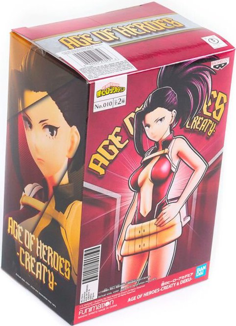 Фото - Колекційна фігурка Banpresto MY HERO ACADEMIA B:Momo Yaoyorozu- Age Of Heroes (BP19586P)