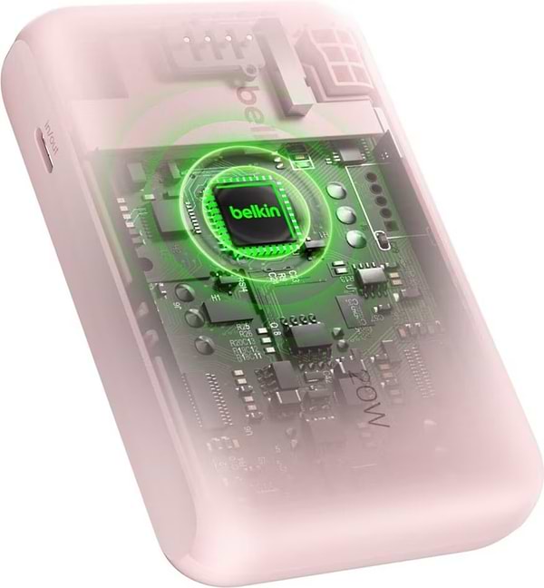 Фото - Батарея мобильная Belkin 10000мА·год, 20Вт USB-C Pink (BPB021HQPK)