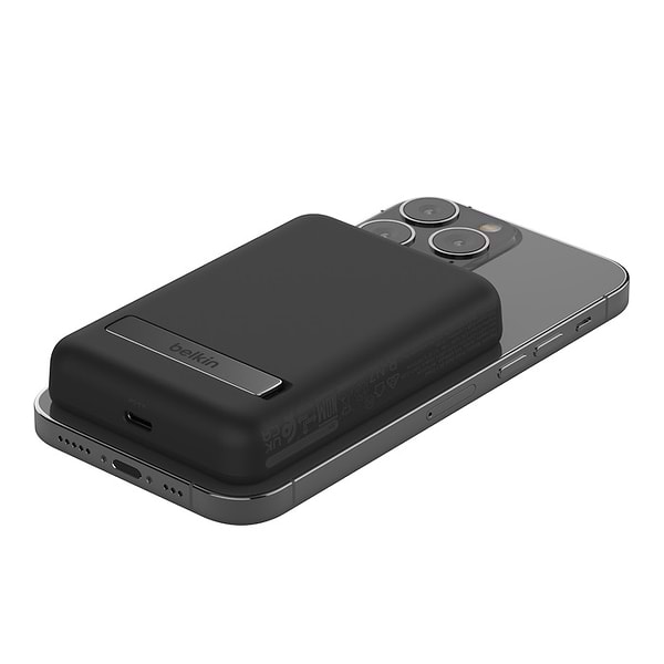 Фото - Батарея мобильная Belkin 5000mAh 7.5Вт MagSafe Black (BPD004BTBK)