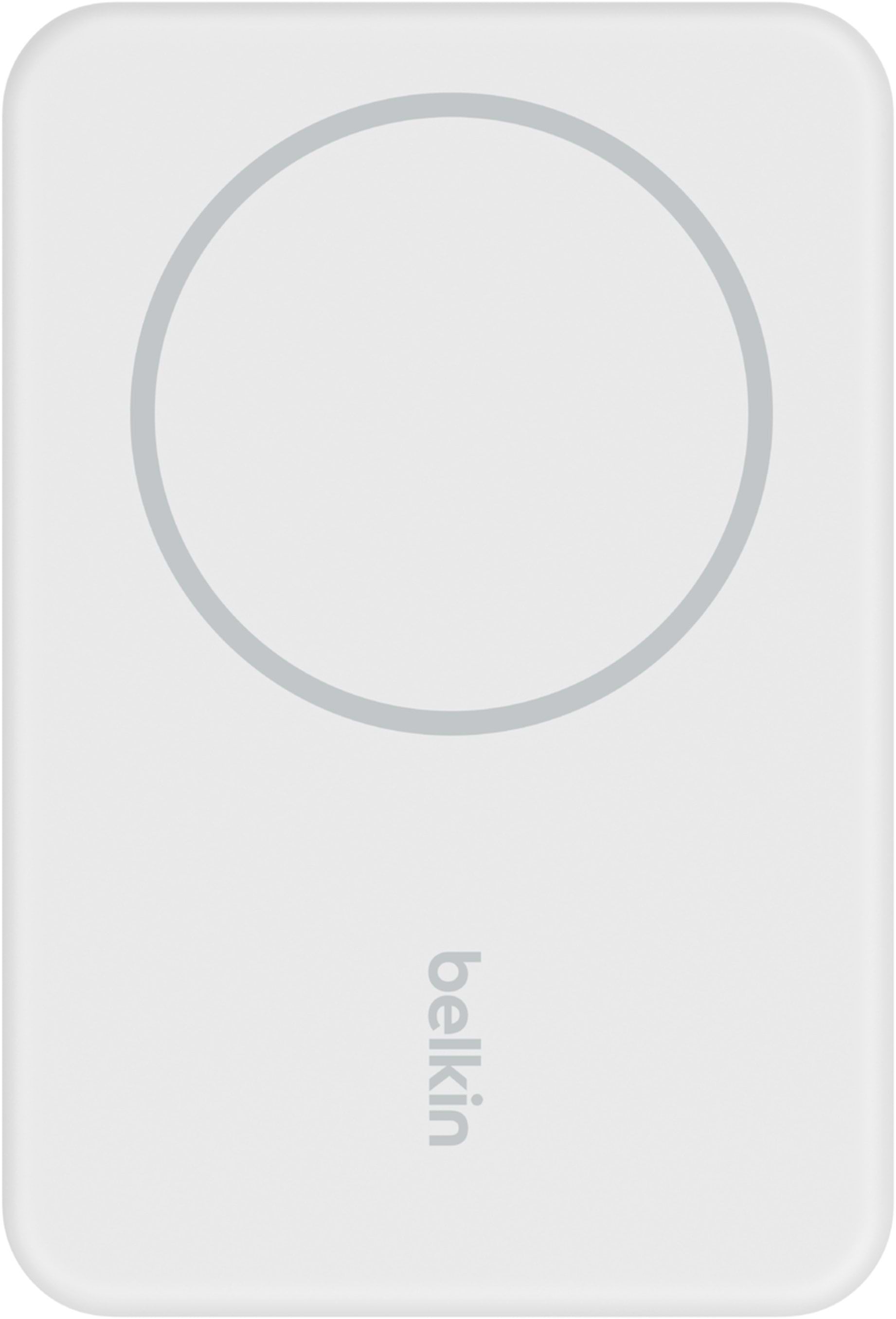 Батарея мобільна Belkin 5000mAh 7.5Вт MagSafe White (BPD004BTWT)