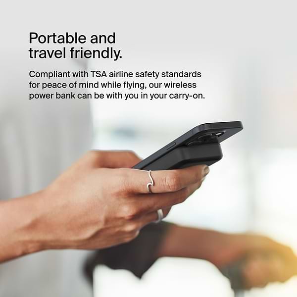 Фото - Батарея мобільна Belkin 10000мАh 15Вт (BPD008BTBK) Black